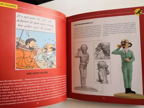 Tintin - Destination Moon - Professor Calculus - with hearing aid - from page 43