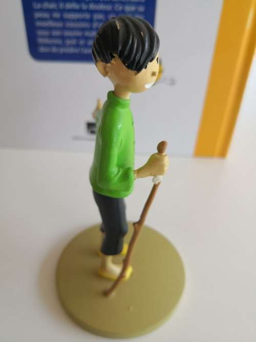 Tintin - The Blue Lotus - Tchang - indicates