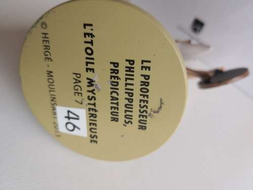 Tintin - The Shooting Star - Professor Phillippulus - The Preacher from page 7