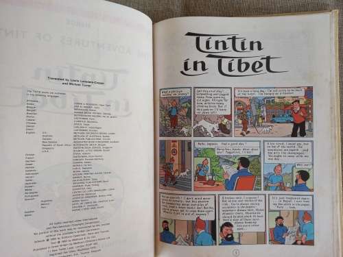 Tintin in Tibet - Herge - The adventures of Tintin