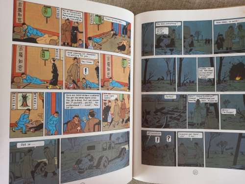 Tintin - The Blue Lotus - The adventures of Tintin