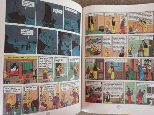 Tintin - The Blue Lotus - The adventures of Tintin