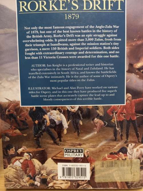 Rorke`s Drift 1879: `Pinned like rats in a hole` (Campaign) - Osprey military