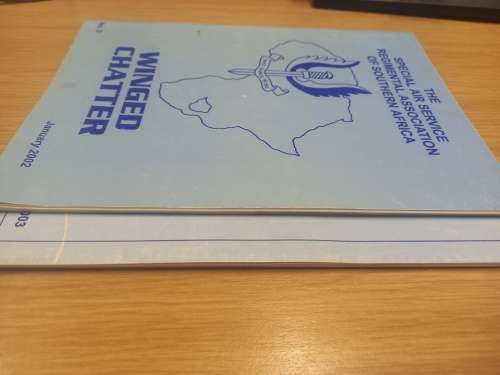 Winged Chatter - The Special Air Service Regimental Association of Southern Africa - 2002 / 2003