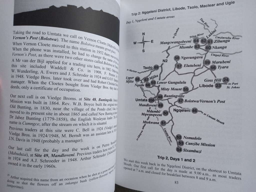 Traders and Trading Stations of the Central and Southern Transkei - 3rd edition - Mike Thompson