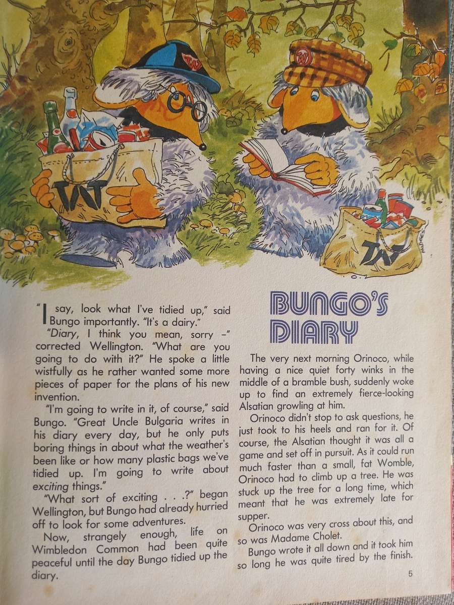 The Wombles Annual - 1980