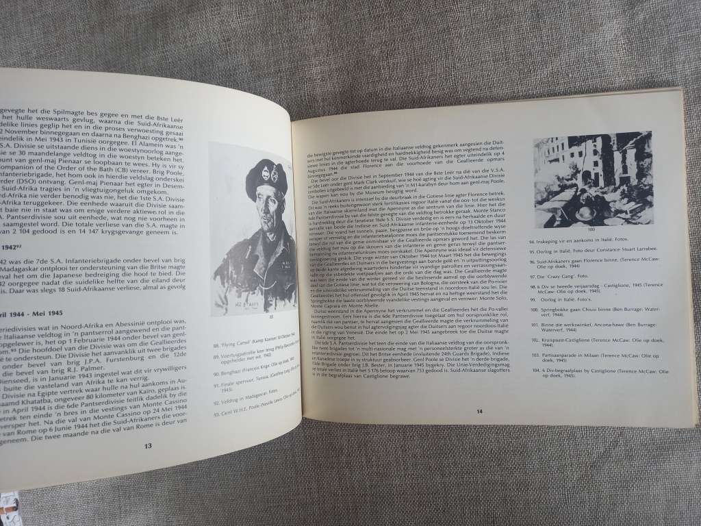 SPRINGBOK RECORD An exhibition 75 years of the history of the Defence Force - 1987 (english/Afrikaan