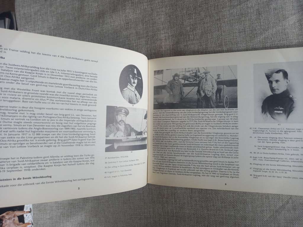 SPRINGBOK RECORD An exhibition 75 years of the history of the Defence Force - 1987 (english/Afrikaan