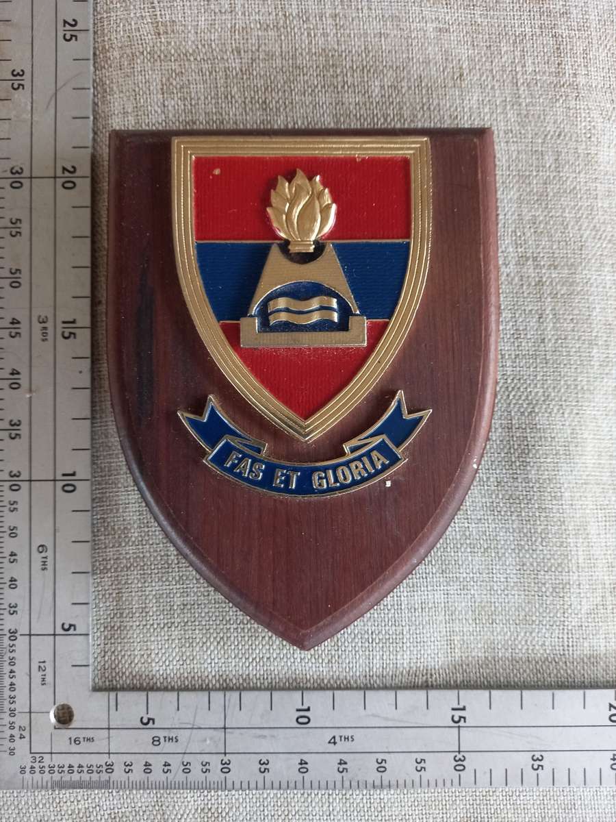 2 Field Engineers Regt - wooden plaque
