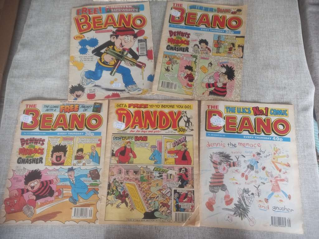 Beano Dandy Comic Books x 5