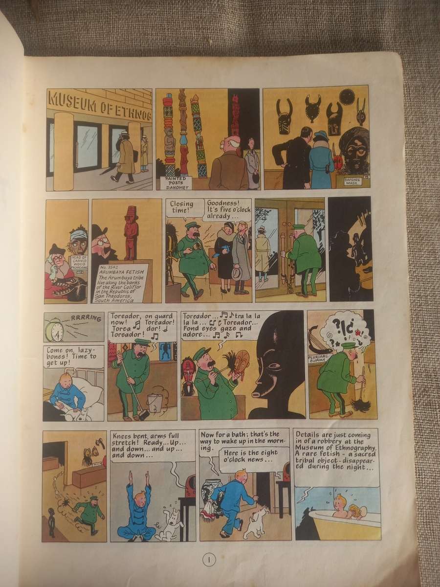 Tintin - The Broken Ear