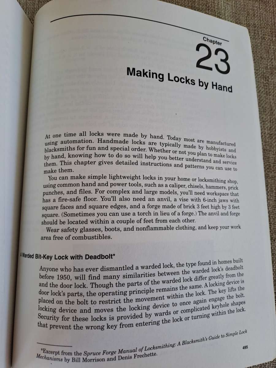 The Complete Book of Locks and Locksmithing 5th Edition - Bill Phillips