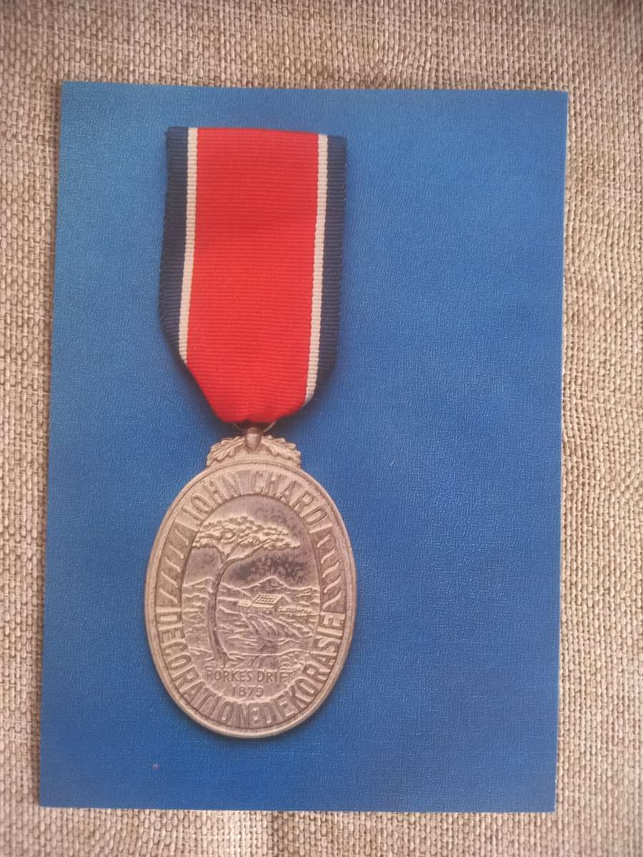 Medal postcards x 4 ( Honoris Crux / Pro Patria / De Wet and John Chard )