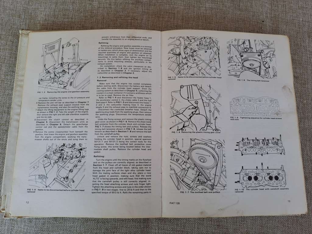 Fiat 128 Owners Workshop Manual 1969-78