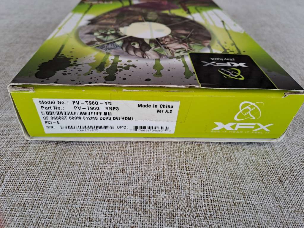 INNO3D NVidia GeForce 9600 GT | GDDR3 512MB VRAM Graphics Card