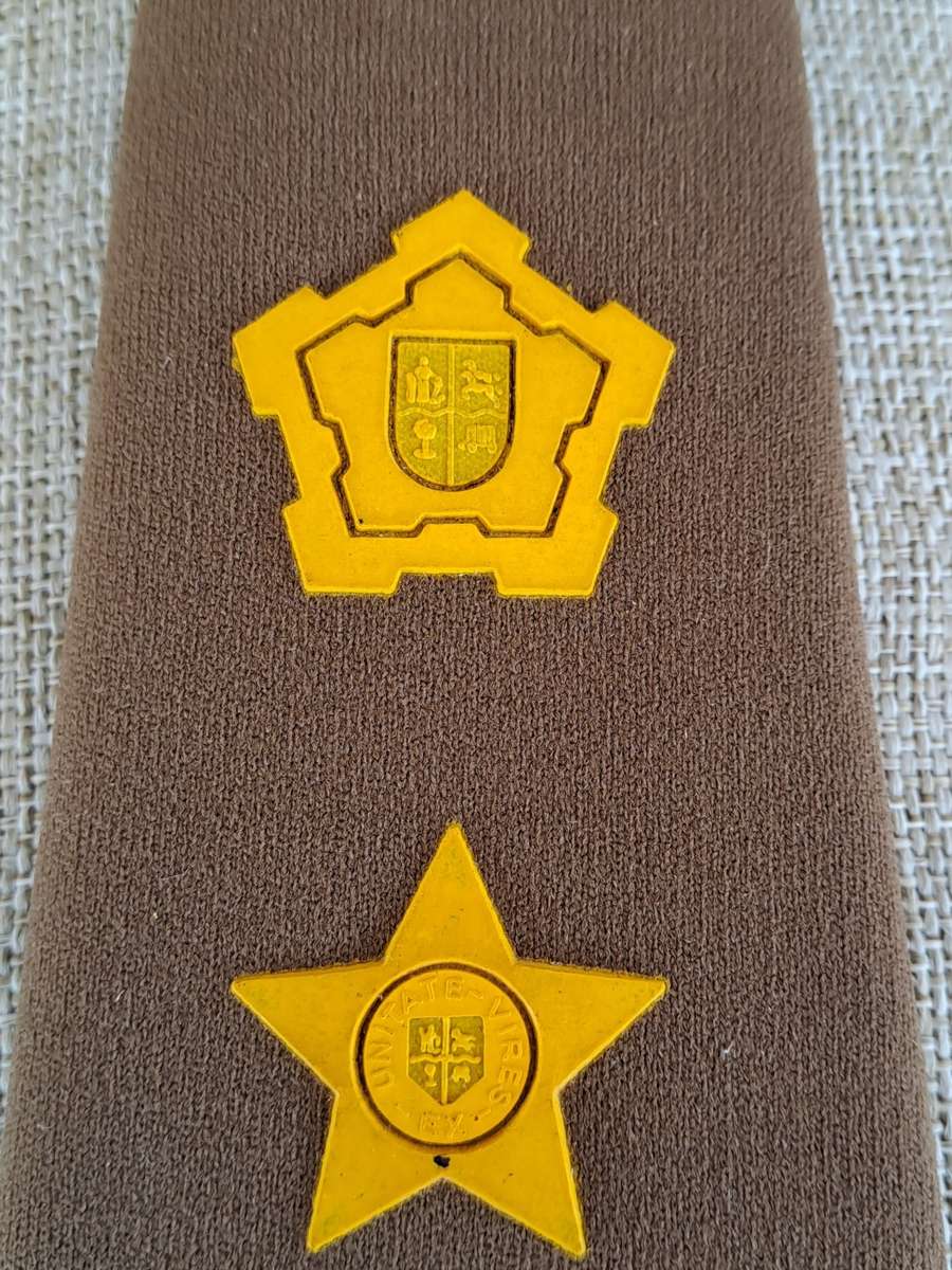 South African Defence Force SADF Commandant Rank Epaulette