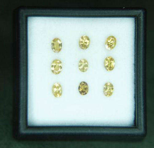 BRILLIANT HOT ORANGE MANDARIN GARNETS