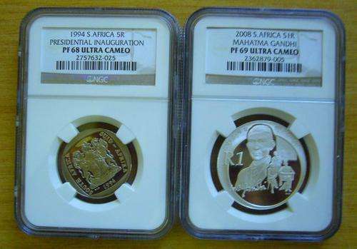 1994 SA PRESIDENTIAL INAUGURATION PF 68 ULTRA CAMEO + FREE GIFT