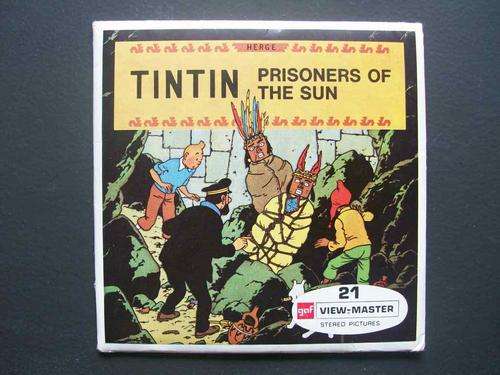 TINTIN. VIEW MASTER. 1949