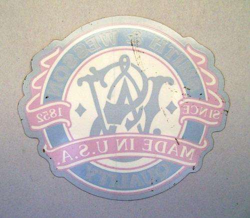 SMITH & WESSON STICKER