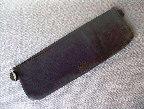 VINTAGE  LEATHER WALLET / PIPE POUCH