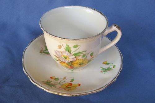 VINTAGE ALFRED MEAKIN TEA CUP & SAUCER