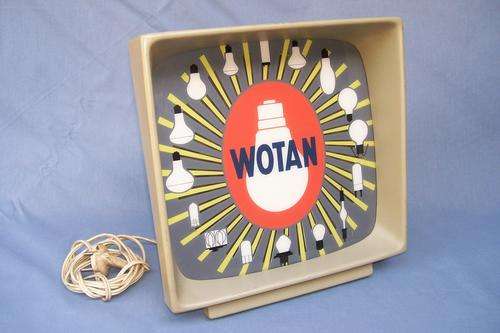 VINTAGE WATON (OSRAM) ADVERTISING LAMP