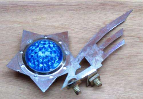 VINTAGE RETRO BICYCLE MUDGUARD REFLECTOR/DECAL