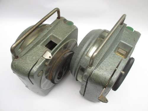 VINTAGE CLOCKING-IN/TIME CLOCK/WATCH x2