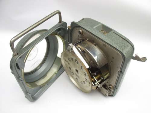 VINTAGE CLOCKING-IN/TIME CLOCK/WATCH x2