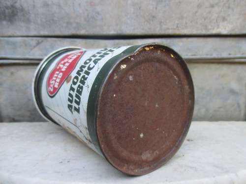 WM. PENN RED HEART GREASE TIN