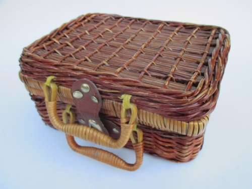 Vintage Sewing Basket