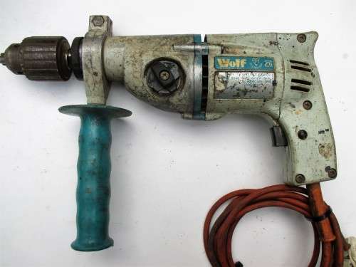 Tools VINTAGE WOLF HAMMER DRILL was sold for 330.00 on 14 Oct at 21 19 by RagnBone in Pretoria Tshwane ID 438993778