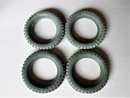 VINTAGE MECCANO RUBBER TOY TYERS