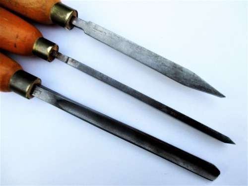WOOD TURNING WORKING CHISELS