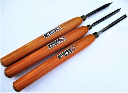 WOOD TURNING WORKING CHISELS