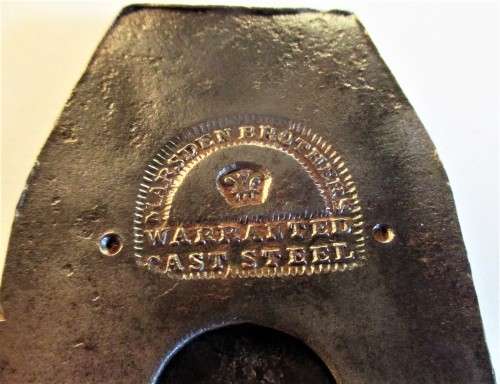 MARSDEN BROTHERS HAND PLANE IRON & CHIP BREAKER