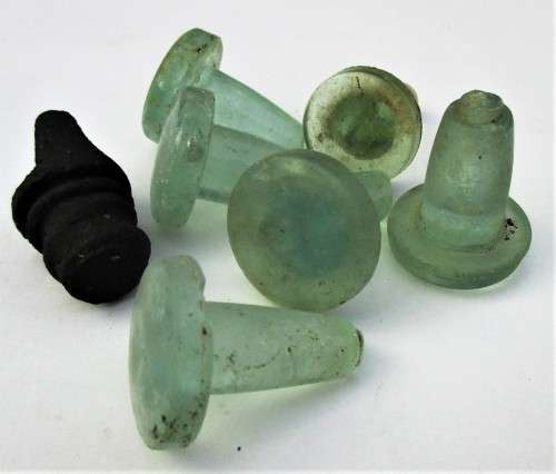 ANTIQUE BOTTLE STOPPERS LARGE