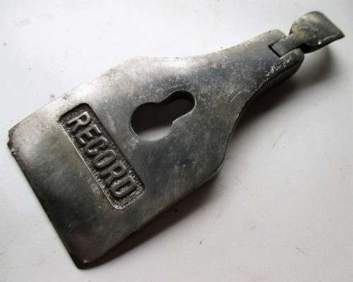 RECORD HAND PLANE IRON CAP