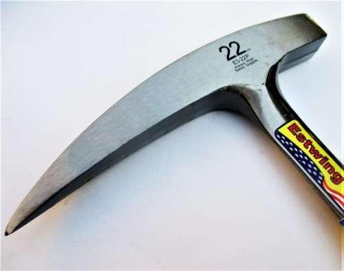 ESTWING ROCK PICK HAMMER WITH LEATHER SHEATH