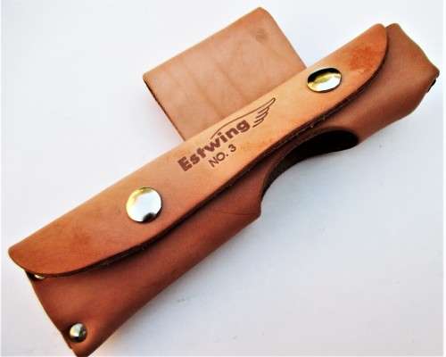 ESTWING ROCK PICK HAMMER WITH LEATHER SHEATH