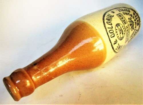 HOME AND COLONIAL JHB GINGER BEER BOTTLE