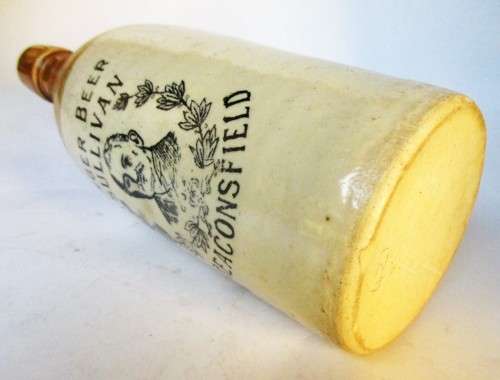 P. SULLIVAN BEACONSFIELD GINGER BEER BOTTLE