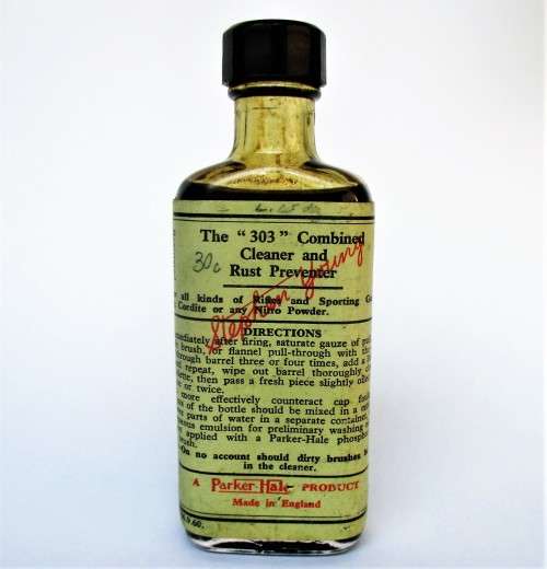 `303` CLEANER AND RUST PREVENTER FULL BOTTLE