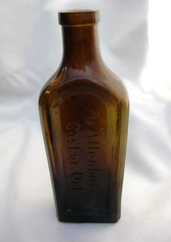 Very Rare Castor Oil Bottle