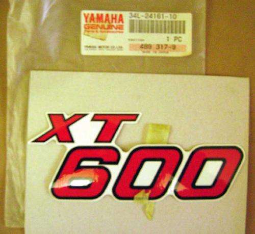ORIGINAL XT 600 TENERE Side Cover Sticker