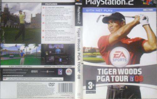 Tiger Woods PGA tour 08 PS2