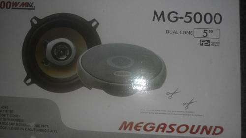 400 w max duel cone Megasound MG 5000 speakers set