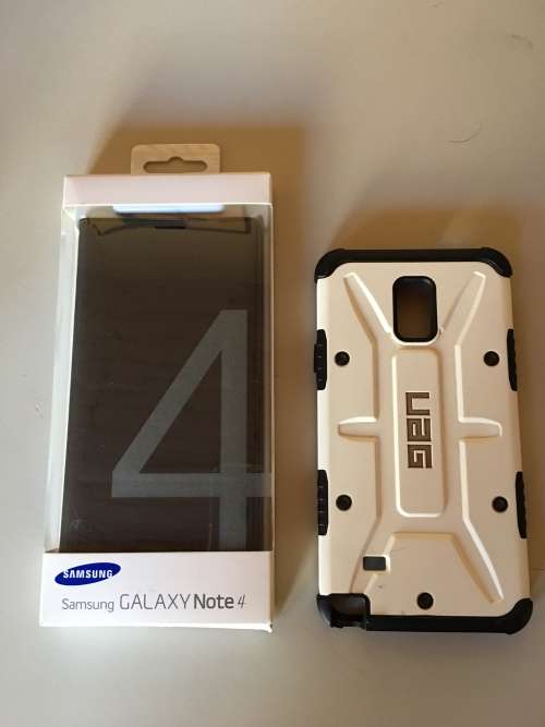 Samsung Galaxy Note 4 *Excellent Condition* + FREE COURIER SHIPPING + UAG Cover + Samsung Flip Cover