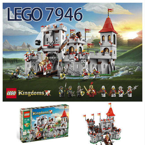 LEGO Kingdoms 7946 Kings Castle (Rare and Discontinued set)